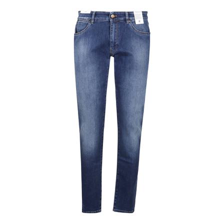 PT Torino, Straight Jeans Blauw, Heren, Maat:W32