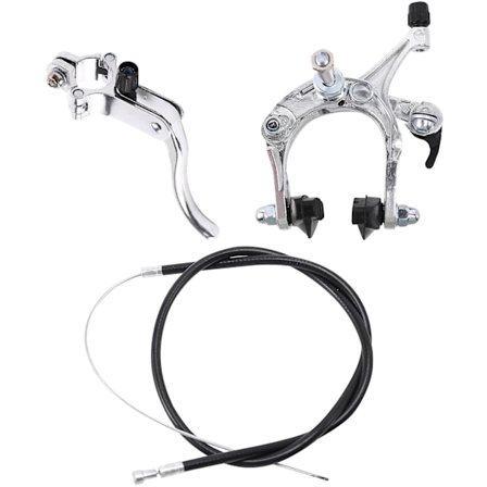 Front Fixie Road Bike Cruiser Brake Set Bike Brake Kit Bike Caliper Brake Kit Side Pull Brake Set F KL