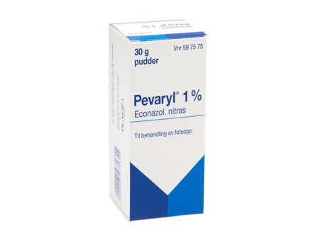 Pevaryl Pudder 1 %, 30 g