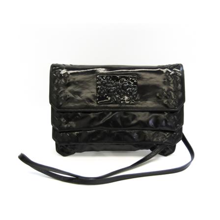 Bottega Veneta Vintage, Pre-owned Intrecciato bag Zwart, Dames, Maat:ONE Size,leer