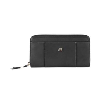 Piquadro, Wallets & Cardholders Czarny, Kobieta, Rozmiar: ONE Size