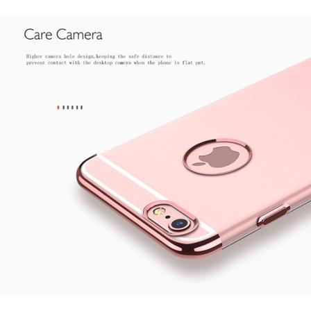 iPhone 8 PLUS - Älykäs, elegantti, tyylikäs silikonikuori FLOVEMiltä Silver