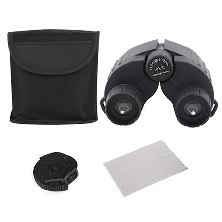 10x25 Høydefinisjon Kompakt Kikkert Nattvisjon Teleskop for Utendørs Reise Sightseeing Fugletitting