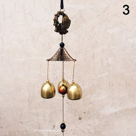 Antik Wind Chime Kobber Yard Have Udendørs Living Dekoration