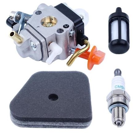 Forgasser Luftfiltersett Kompatibelt Med Stihl FS87 FS90 FS100 R FS110 R FS130 R HT100 HL100K FC95 FC90 Trimmer ZAMA C1Q-S174 Hg