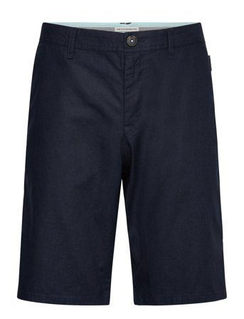 Regular Linen Chino Shorts Navy Tom Tailor