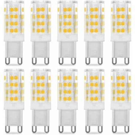 5W G9 LED-pære - 40W ekvivalent, Varmhvit 3000K, 220-240V, Kompatibel med G9-armaturer [JUN]