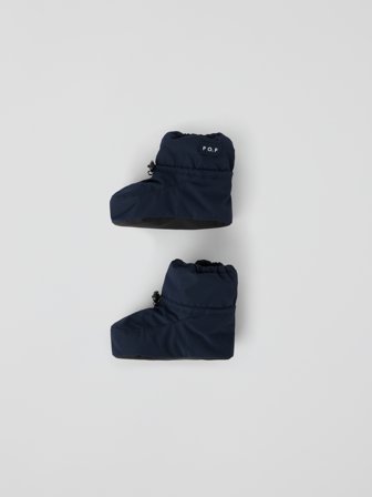 Wattierte Füßlinge - 13|15 - kinderbekleidung - blue - Polarn O. Pyret