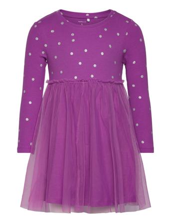 Nmfofelia Ls Dress Pb Dresses & Skirts Dresses Casual Dresses Long-sleeved Casual Dresses Purple Name It