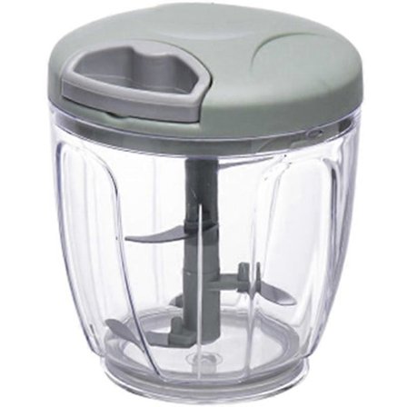 Manuell Kjøttkvern Hvitløkshakker Roterende Hvitløkspresse Knuser Grønnsaker Løk Kutter Kjøkken Matlaging