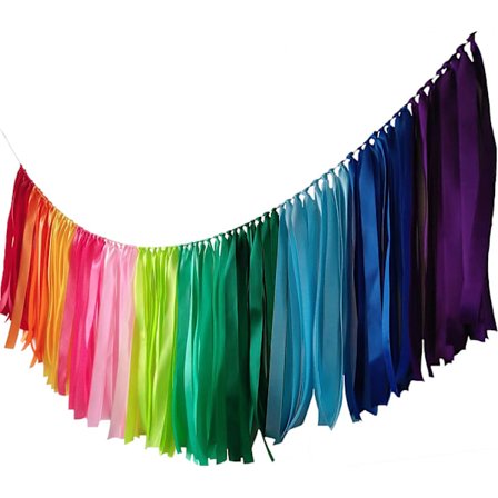 Sateenkaari nauhakranssi (1m)