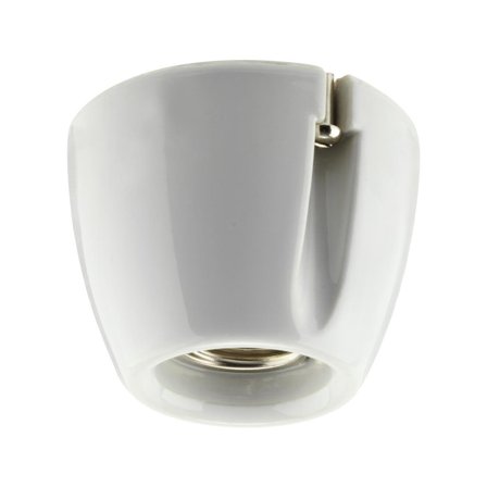 Ifö Electric 52702-000-10 Lamphållare rak, E27, 100W Vit, Belysning