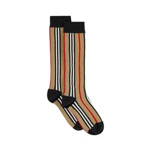 Kids - Burberry Archive Beige Icon Stripe Socks 33-35 - Underwear - 33-35 - Beige - Junge
