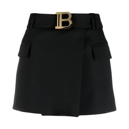 Balmain, B-logo Rock Czarny, Kobieta, Rozmiar: M