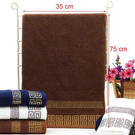 Høykvalitets superabsorberende luksusbadehåndkle i myk bomull