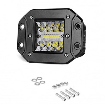 LED-ramppi, upotettu työvalo 5" 4320lm IP68 5" 4320lm IP68
