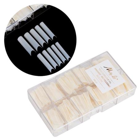 Neutrala - Square XXL tippar medium i box - 500 st White