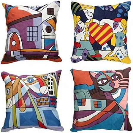 Kuddfodral 45 x 45 Dekorativ Soffa Vardagsrum Skandinavisk