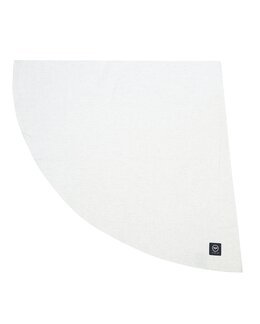 Bordsduk rund Elin enfärgad Chambray Beige - 180 cm Ø - Jul - Recycled by Wille