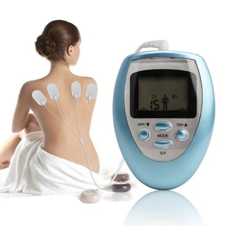 Digital Elektrisk Maskin Krop Massager Vibrerende Meridian Puls Muskel Stimulator