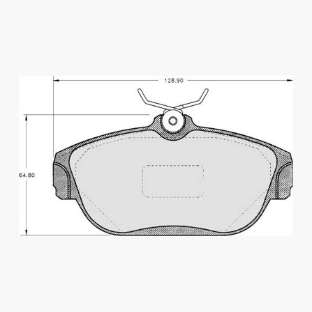 Bromsbelägg - Biltema