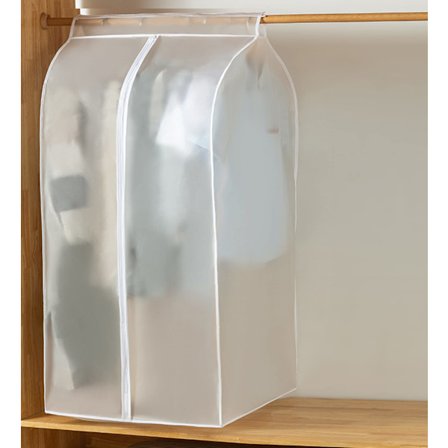 Tøjstativbetræk til tøjstativ, 80 * 50 * 120 cm, PEVA-støvbeskyttende garderobeskab, hængende beskyttelsesorganisator