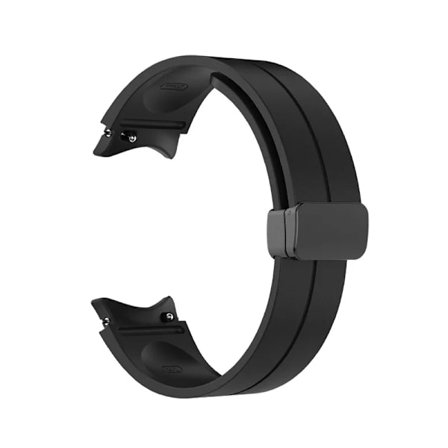 No Gap Silikonrem til Samsung Galaxy Watch 5/4 40mm 44mm 5 Pro 45mm Original Magnetisk armbåndsrem til Watch 4 Klassisk rem