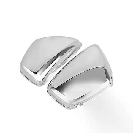 Moottoripyörän akun suojus sopii Yamaha XV 700 750 1000 1100 Virago 1984- ja uudempiin sivukatteisiin vasen ja oikea suojakansi - Täydellinen