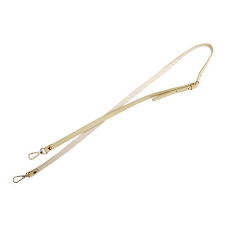 120cm lærrem håndveske Belter BEIGE
