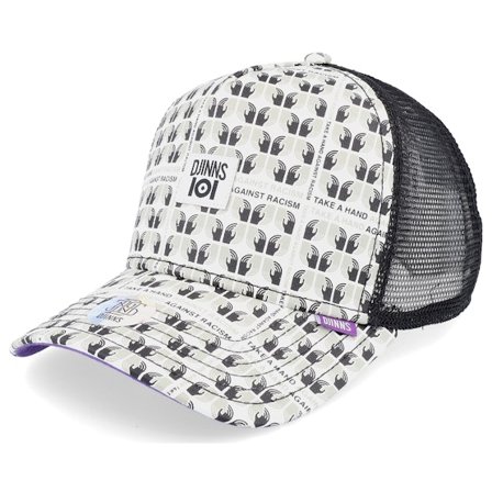 Djinns - Weiss trucker Cap - Hft Cap Ioi Take A Hand White/Black Trucker @ Hatstore