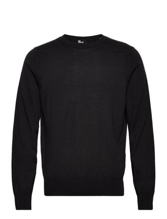 Pull Strikkegenser M. Rund Krage Svart The Kooples