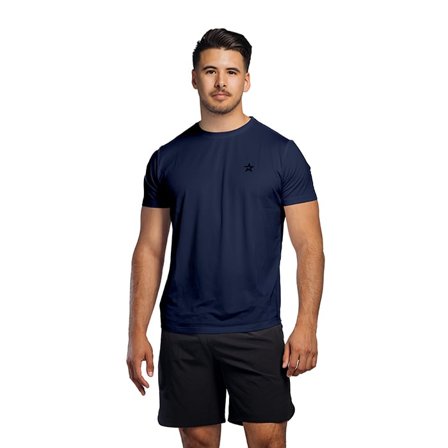 T-shirts Star Wear Star Mesh T-shirt, Navy - Bodyman.dk