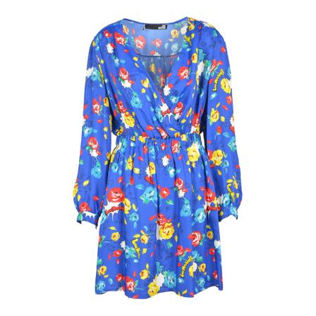 Love Moschino Dress , Blauw , Dames , Maat: M