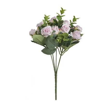 Simulering Rose 5 Branch Artificiell Rose Flower