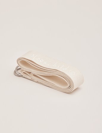 Moonchild Yoga Wear Moonchild Yoga Strap - Organic Cott - Beige - 240X 3.8CM