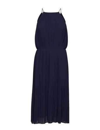 Millow Dress 6621 Knælang Kjole Navy Samsøe Samsøe