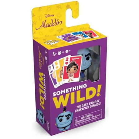 Funko Something Wild Card Game Aladdin - FUNKO varumärke - Kortspel - från 6 år och uppåt