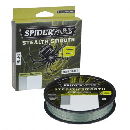 SpiderWire Stealth Smooth braid 8 0.19mm 150m M-green