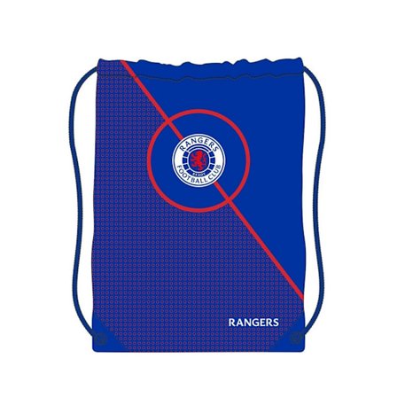 Rangers FC Dragsnöre Väska One Size Royal Blue/Red