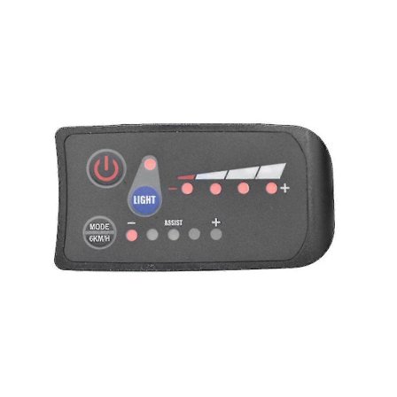 S810 E-sykkel Meter LED-display 36v Ip65 For elektrisk sykkel Elektrisk sykkelmåler 6pin