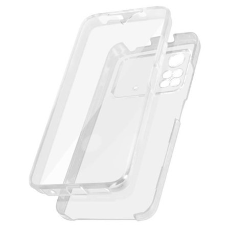 Heltäckande skal - AVIZAR - Xiaomi Poco M4 Pro 4G - Mjuk - Transparent - 360° skydd
