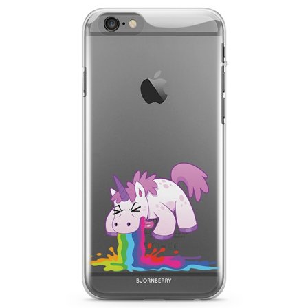 Bjornberry iPhone 6/6s TPU Skal - Kräkande Enhörning
