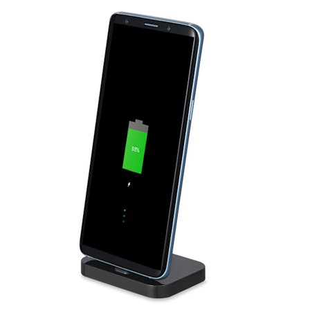 Xiaomi Smart Home Mobiltelefon Trådløs Lader Type-C Grensesnitt Valgholder for Android og Apple~03943