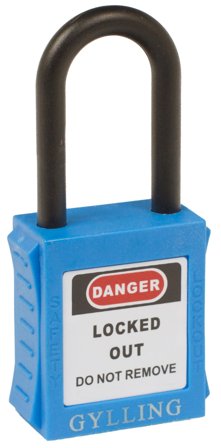 Sunwind Lockout KA 3098564 Hengelås 21x40x45 mm Blå, Dør- & vindusbeslag