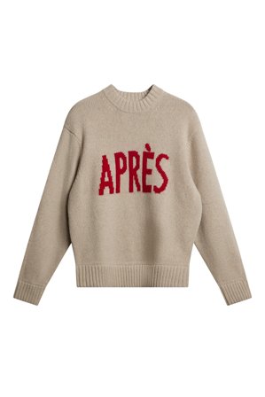 J.Lindeberg - Fabian Graphic Knit Sweater - Grau - Mann - M