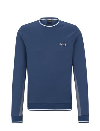 Tracksuit Sweatshirt Sweat-shirt Genser Blå BOSS*Betinget Tilbud