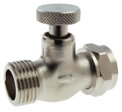 Gustavsberg Nordic 2002 Avstengingsventil G15, forkrommet, Installasjon