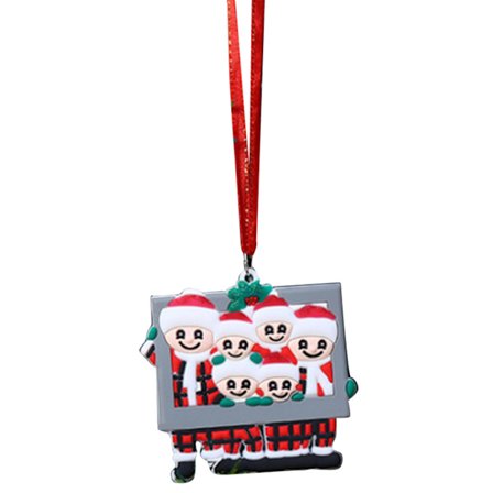 Personliga Familj Julgranskulor Julgransdekorationer DIY Julhängen Gåvor till Kvinnor Män