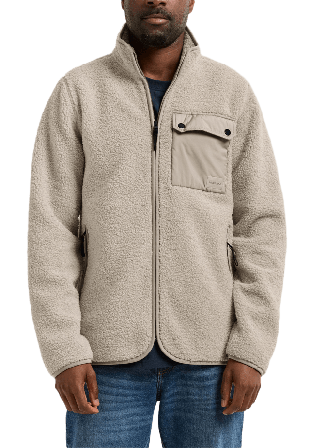 Didriksons Peter Fullzip Överdelar Herr Beige S