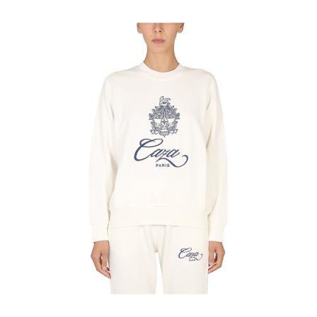 Casablanca Sweatshirts vit, Dam, Dam, Storlek: S